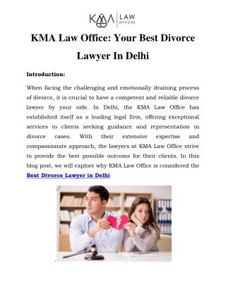 Best Divorce Lawyer in Delhi Call-9870270979