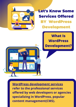 WordPress Development Services