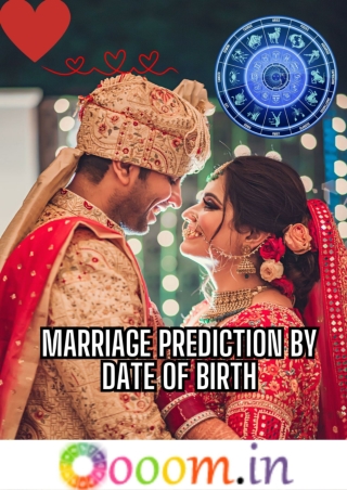 Marriage Prediction by Date of Birth and its Relevance