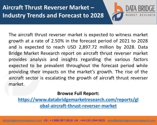 Aircraft Thrust Reverser Market