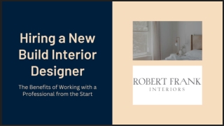 Hiring a New Build Interior Designer