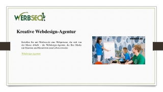 Kreative Webdesign Agentur