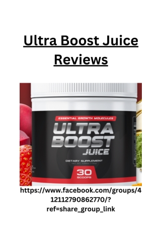 Ultra Boost Juice Reviews