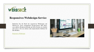 Responsives Webdesign-Service