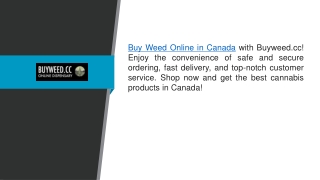 Buy Weed Online In Canada Buyweed.cc