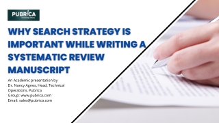 Clinical Trial Systematic Review Services | Systematic Review Writing