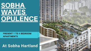 Sobha Waves Opulence-E-Brochure