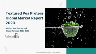 Textured Pea Protein Market Report 2023 | Insights, Analysis, And Forecast 2032