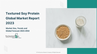 Textured Soy Protein Market 2023-2032: Outlook, Growth, And Demand