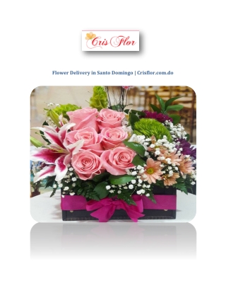 Flower Delivery in Santo Domingo | Crisflor.com.do