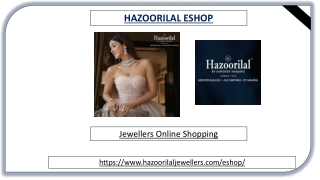 Jewellers Online Shopping