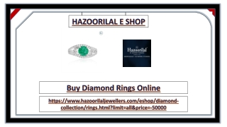 Buy Diamond Rings Online