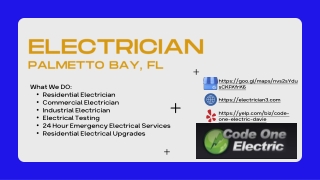 Electrician Palmetto Bay, FL