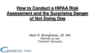 A Comprehensive Guide to Conducting a HIPAA Risk Assessment Webinar