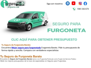 Mejor seguro para furgoneta