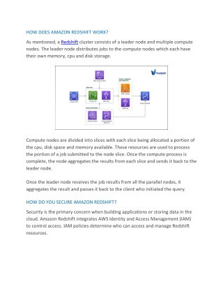 Amazon Redshift Online Training