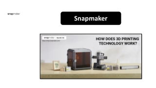 Everything about Snapmaker Laser Engraver