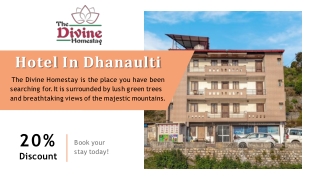 Homestay In Dhanaulti