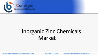 Inorganic Zinc Chemicals Market is driven by factors that influence its growth