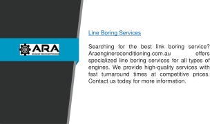 Line Boring Services Araenginereconditioning.com.au