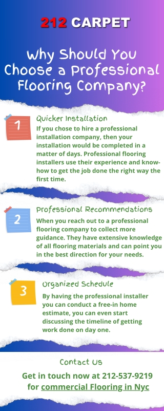 Why Should You Choose a Professional Flooring Company