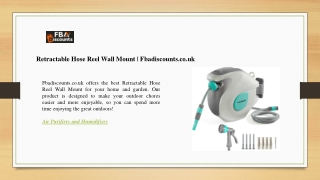 Retractable Hose Reel Wall Mount  Fbadiscounts.co.uk