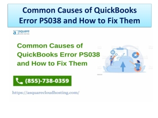 QuickBooks Payroll Error PS038: What You Need to Know