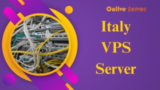 Italy VPS Server | Flexible and Reliable Virtual Private Servers