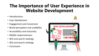 The Importance of User Experience in Website Development