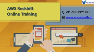 AWS Redshift Online Training