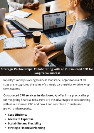 Strategic Partnerships: Collaborating with an Outsourced CFO for Long-Term Success