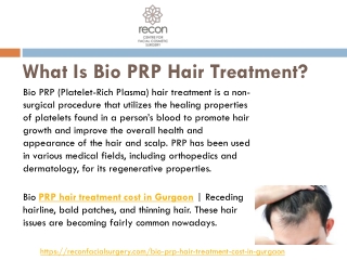 Know What is Bio PRP Hair Treatment