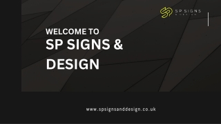 SP Signs And Design