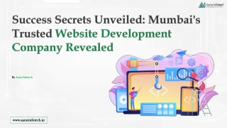 Success Secrets Unveiled: Mumbai's Trusted Website Development Company Revealed