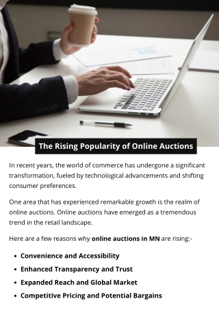 The Rising Popularity of Online Auctions