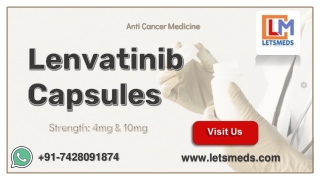 Purchase Generic Lenvatinib Capsules Cost Philippines Malaysia UAE