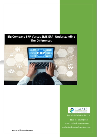 Big Company ERP Versus SME ERP: Understanding the Differences