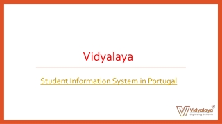 Student Information System in Portugal