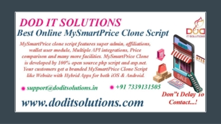 MySmartPrice Clone Script - DOD IT SOLUTIONS