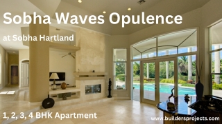 Sobha Waves Opulence Dubai E-Brochure