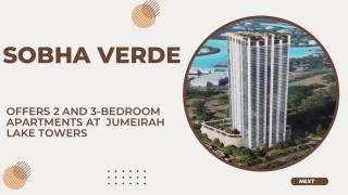 Sobha Verde-E-Brochure
