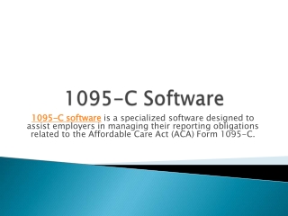 1095-C Software