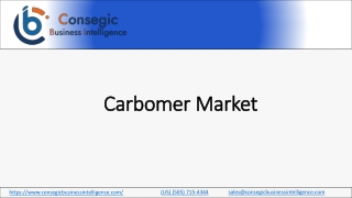 Carbomer Market Size and Huge Growth Rate Analysis for 2023-2030