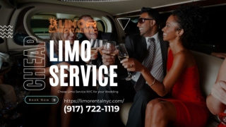 Affordable Limo Service NYC for your Wedding