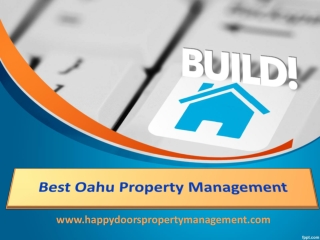 Best Oahu Property Management - www.happydoorspropertymanagement.com