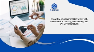 Accounting and Bookkeeping Service in Dubai  Vat Services in Duba