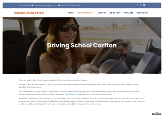 Affordable Driving Lessons in Carlton Where to Find Them