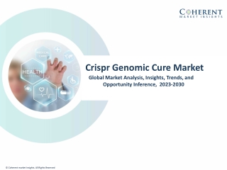 Crispr Genomic Cure Market: Approach Discussed In Report By Industry Experts wil