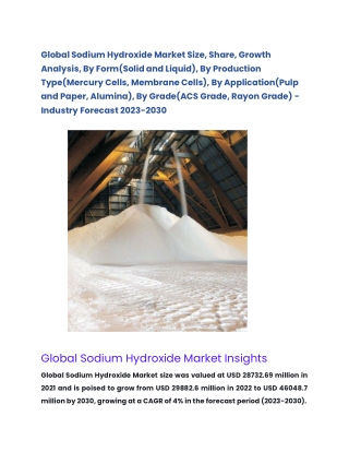 Sodium hydroxide