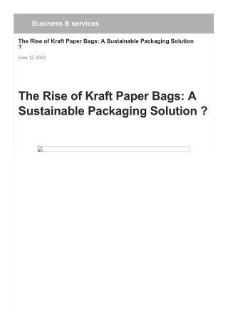 the-rise-of-kraft-paper-bags